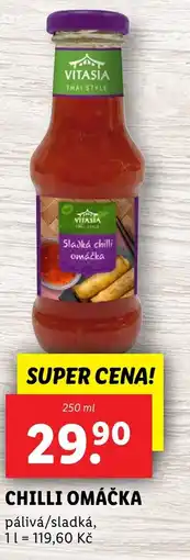 Lidl VITASIA Chilli omáčka nabídka