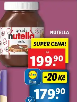 Lidl NUTELLA nabídka