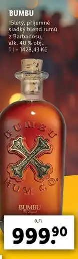 Lidl BUMBU nabídka