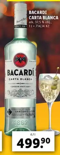 Lidl Bacardí carta blanca nabídka