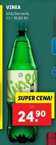 Lidl VINEA bílá/červená nabídka