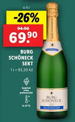 Lidl Burg schöneck sekt nabídka