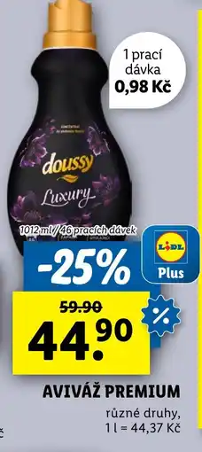 Lidl Aviváž premium nabídka