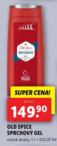 Lidl OLD SPICE Sprchový gel nabídka