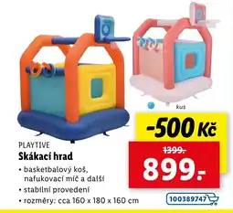 Lidl PLAYTIVE Skákací hrad nabídka