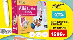 Lidl Elektronická tužka se 3 knihami nabídka