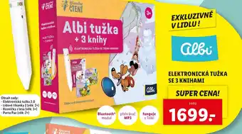 Lidl Elektronická tužka se 3 knihami nabídka