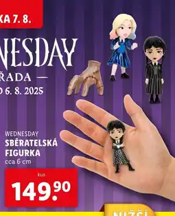 Lidl WEDNESDAY Sběratelská figurka nabídka