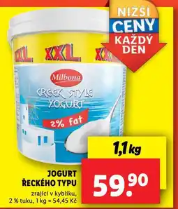 Lidl Jogurt řeckého typu nabídka