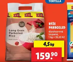 Lidl Rýže parbpoiled nabídka