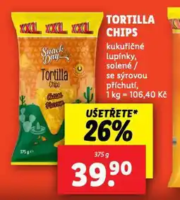 Lidl Tortilla chips nabídka