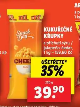 Lidl Kukuřičné křupky nabídka