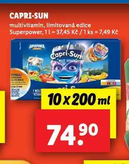 Lidl Capri sun nabídka