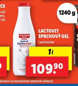 Lidl Lactovit sprchový gel nabídka