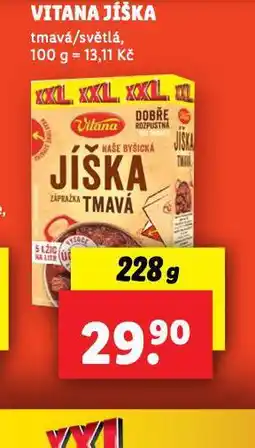 Lidl Vitana jíška nabídka