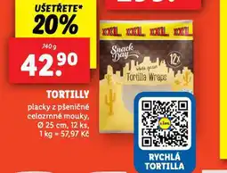 Lidl Tortilly nabídka
