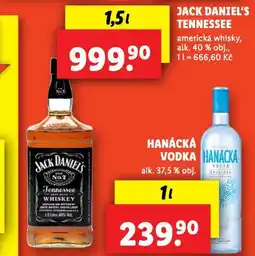 Lidl Jack daniel´s tennessee nabídka