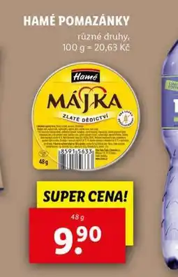 Lidl Hamé pomazánky nabídka
