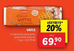 Lidl Vafle nabídka