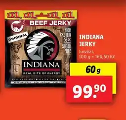Lidl Indiana jerky nabídka