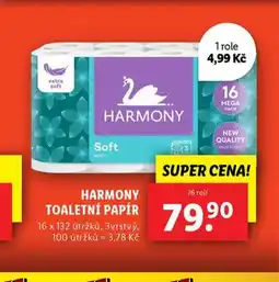 Lidl Harmony toaletní papír nabídka