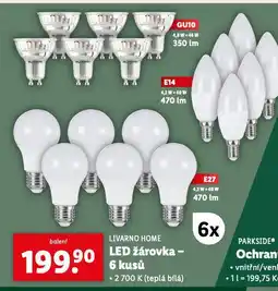 Lidl Led žárovka nabídka