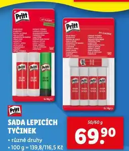 Lidl Sada lepicích tyčinek nabídka