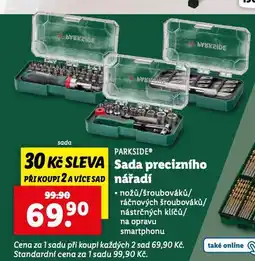 Lidl Sada precizního nářadí nabídka