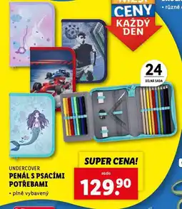 Lidl Penál s psacími potřebami nabídka
