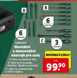 Lidl Montážní a demontážní nástroje pro auta nabídka