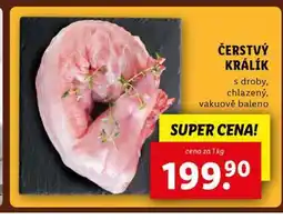 Lidl Čerstvý králík nabídka