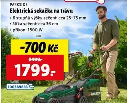 Lidl Elektrická sekačka na trávu nabídka