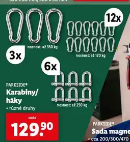 Lidl Karabiny / háky nabídka