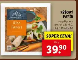 Lidl Rýžový papír nabídka