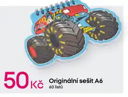 Pepco Kč Originální sešit A6 nabídka