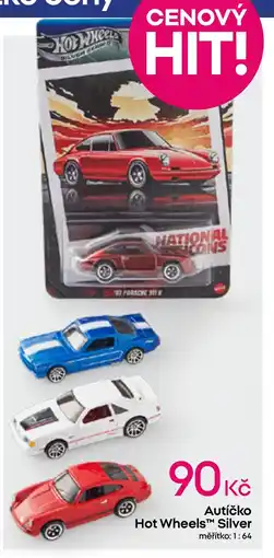 Pepco Autíčko Hot Wheels Silver nabídka