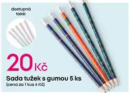 Pepco Sada tužek s gumou nabídka