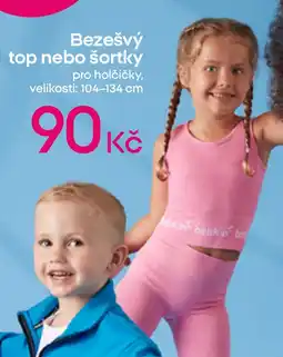 Pepco Bezešvý top nebo šortky nabídka