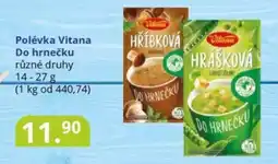 Potraviny CZ Polévka Vitana Do hrnečku nabídka