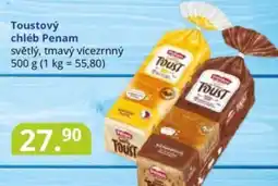 Potraviny CZ Toustový chléb Penam nabídka