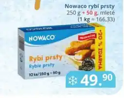 Potraviny CZ NOWACO Rybí prsty nabídka