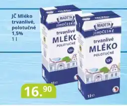Potraviny CZ Jč Mléko trvanlivé, polotučné 1,5% nabídka