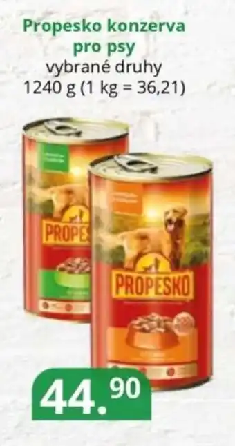 Potraviny CZ Propesko konzerva pro psy nabídka