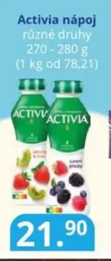 Potraviny CZ Activia nápoj nabídka