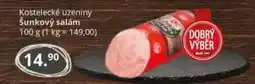 Potraviny CZ Kostelecké uzeniny Šunkový salám nabídka