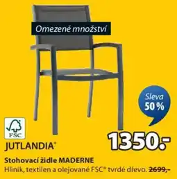 JYSK Stohovací židle MADERNE nabídka