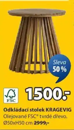 JYSK Odkládací stolek KRAGEVIG nabídka