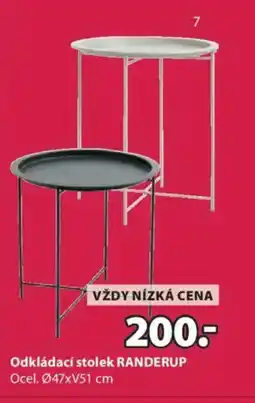 JYSK Odkládací stolek RANDERUP nabídka
