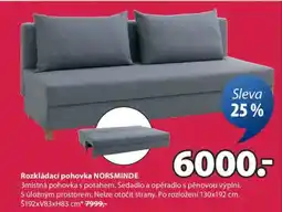 JYSK Rozkládací pohovka NORSMINDE nabídka