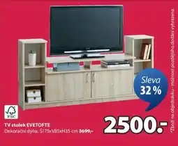 JYSK TV stolek EVETOFTE nabídka
